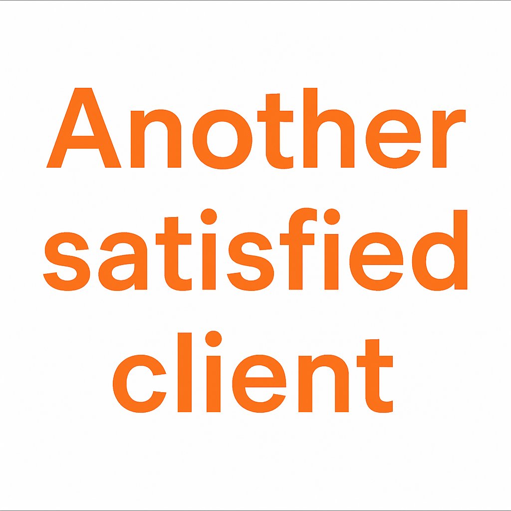 Another satisfied client