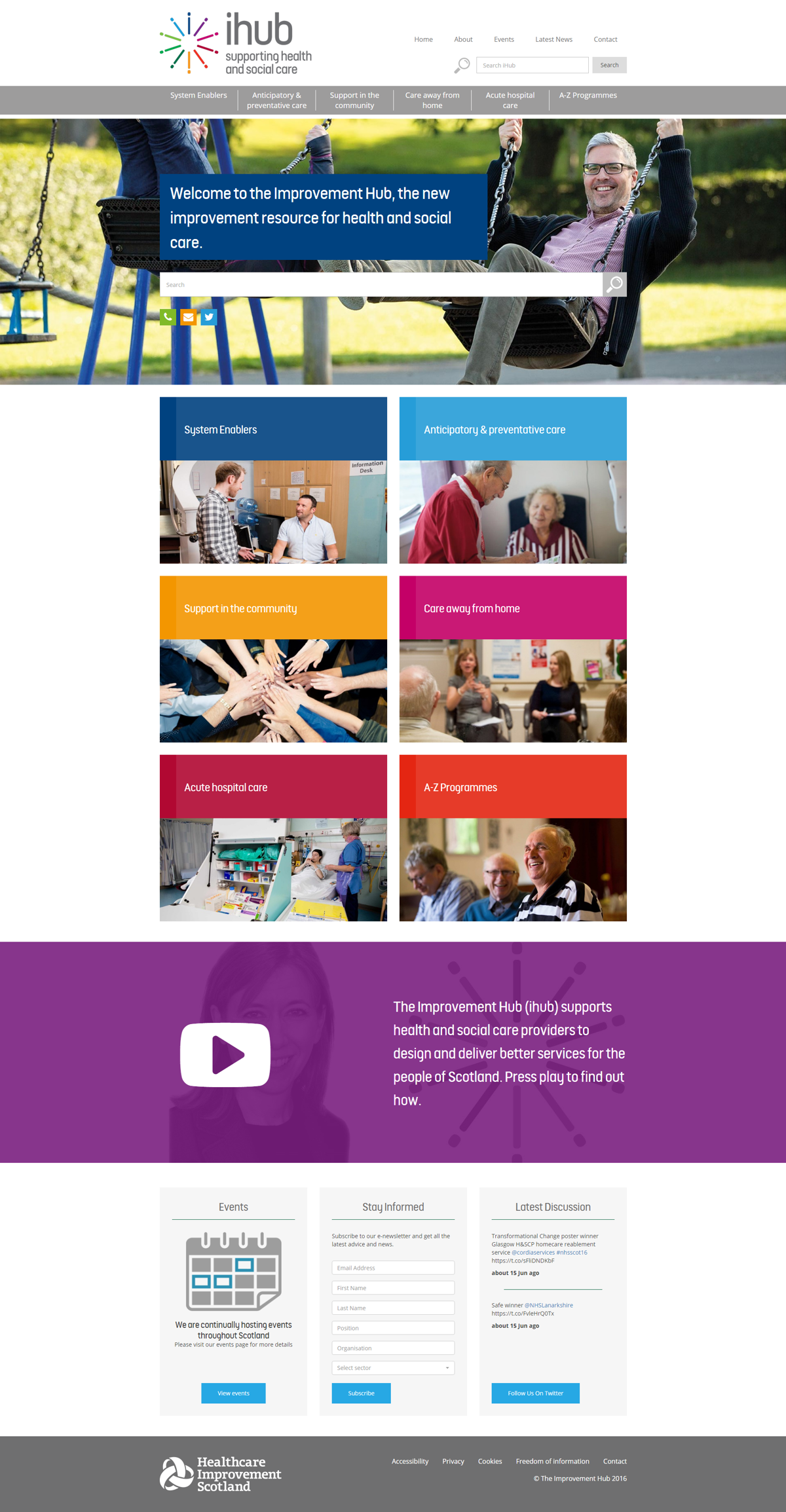 Ihub Website Build