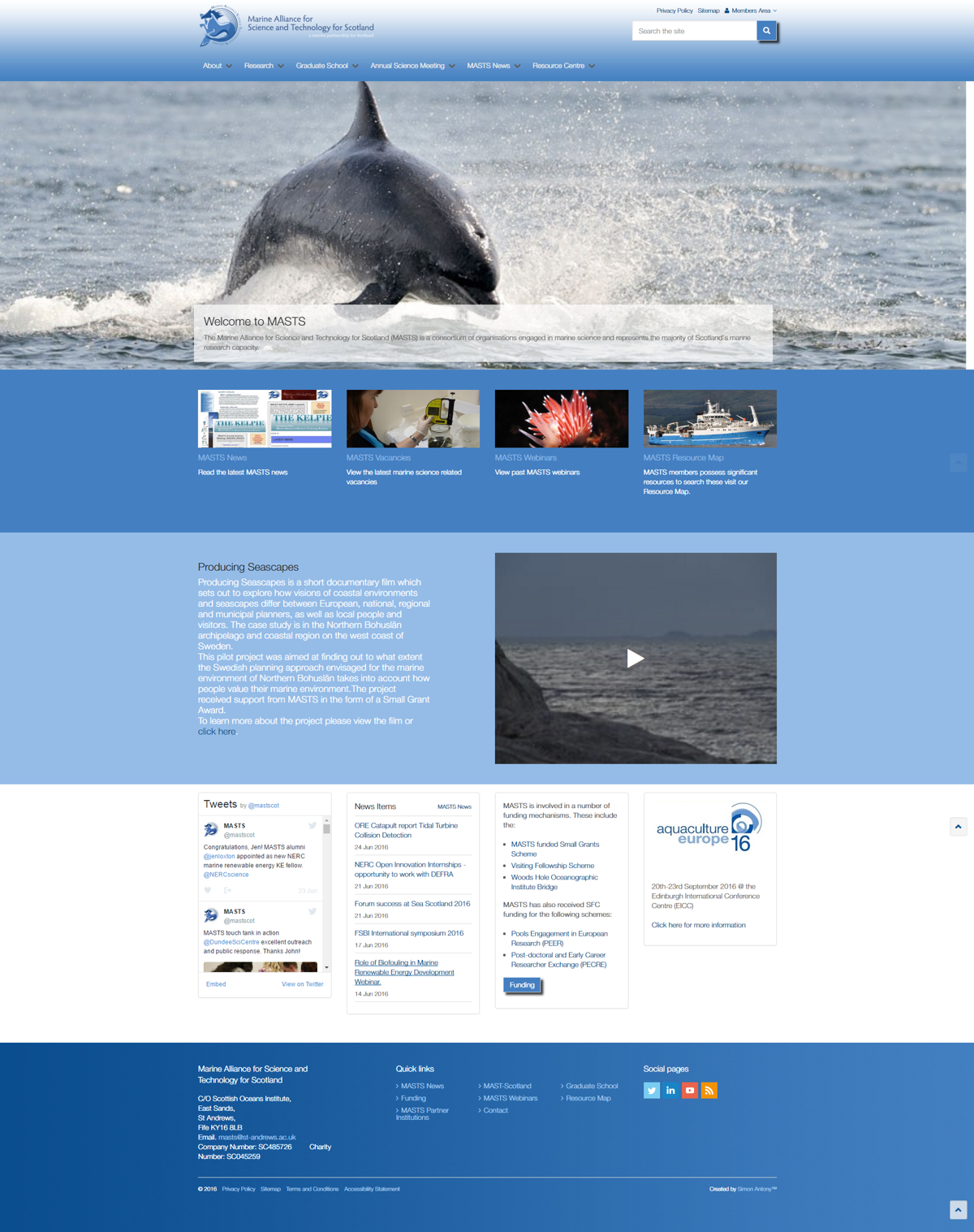 Masts Ac Uk Website Build