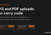 Allowing SVG and PDF uploads in Umbraco opens a security hole. We've built a free package that closes it