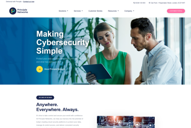 Principle Networks Website