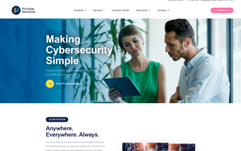Principle Networks Website