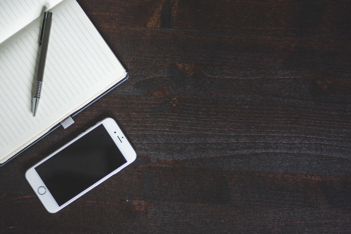 Desktop Notepad And Phone
