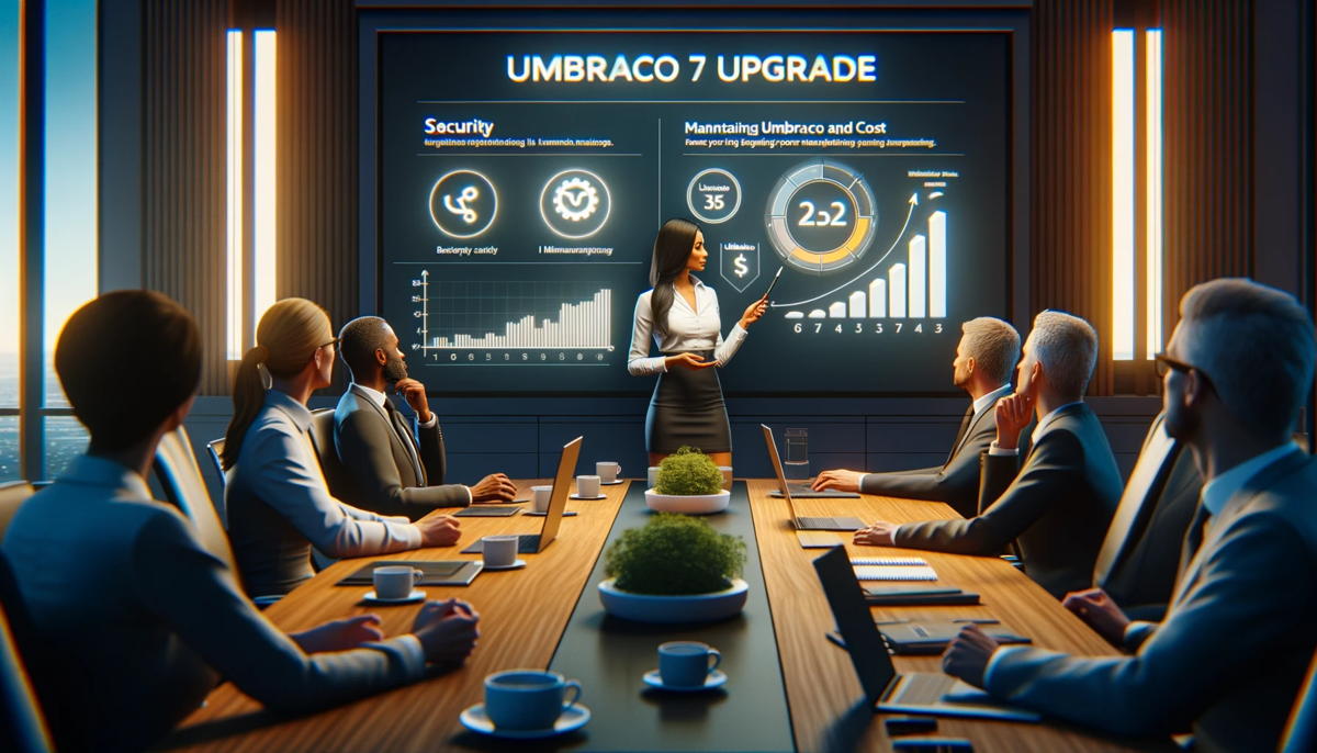 The options you have for upgrading from Umbraco 7